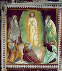 Trasfigurazione di Cristo, da una serie di Scene del Nuovo Testamento